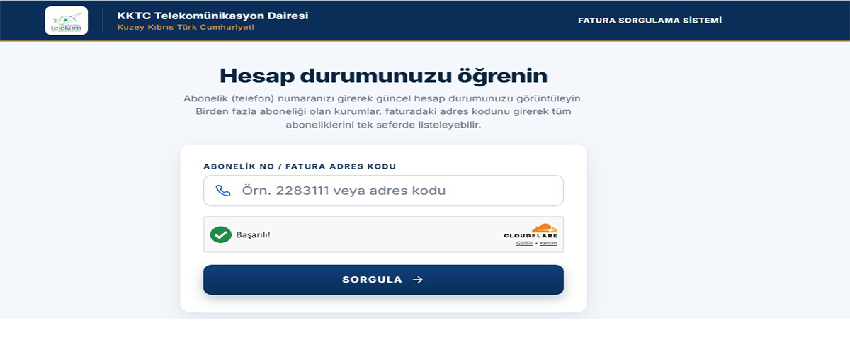 Abonelik Hesap Durumu Sorgulama